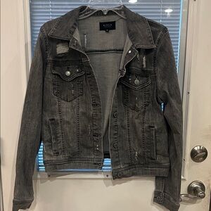 Women's Black Denim Jacket